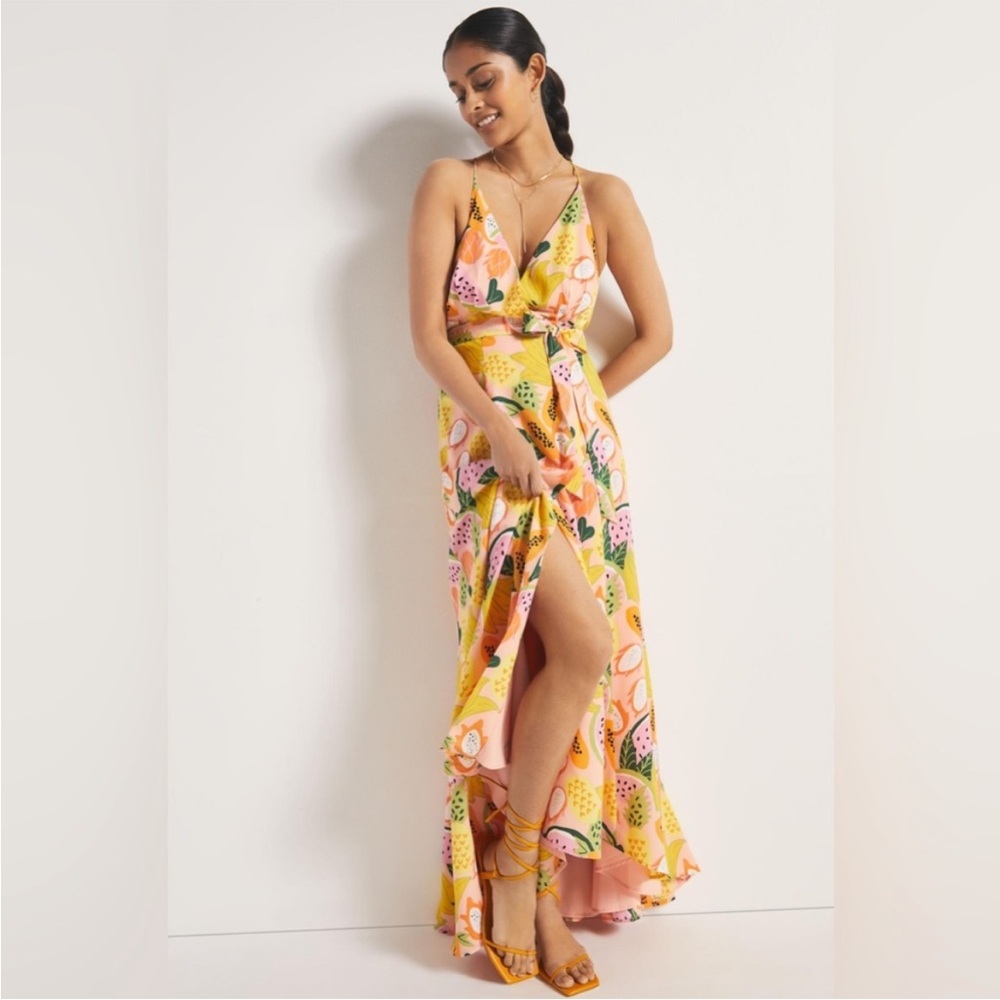 Hutch Fruit Wrap Dress